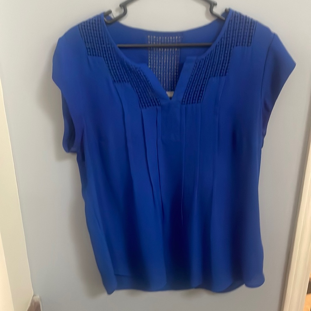 2 for $25! Blue blouse